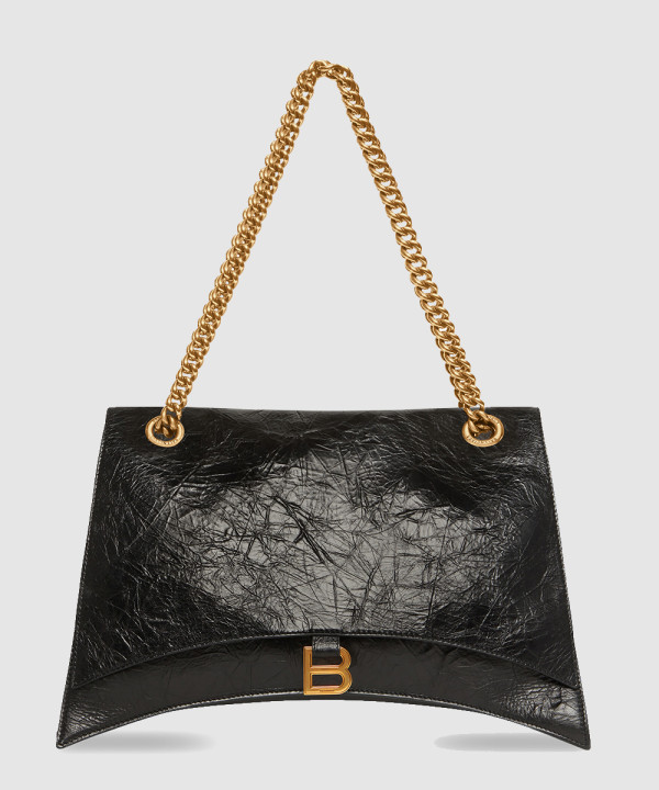 발렌시아가 빅 크러쉬 로고 숄더백 716332