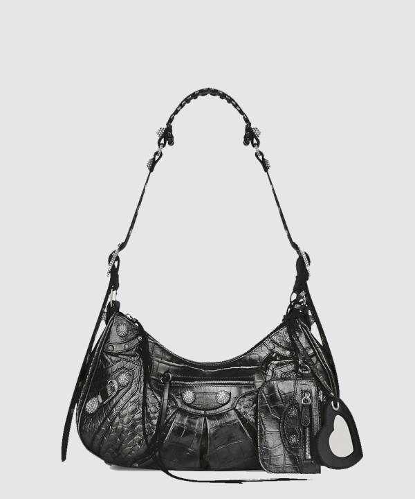 발렌시아가 르카골 크로커 스몰 숄더백 671307