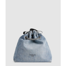 발렌시아가 크러쉬 스몰 토트 숄더백 742942