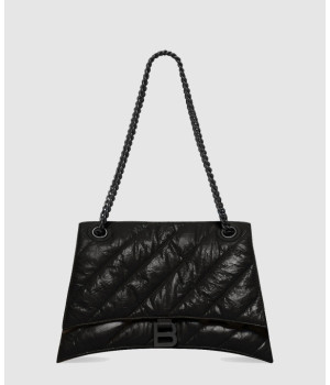 발렌시아가 크러쉬 퀄티드 미디움 체인백 716393