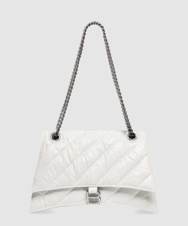 발렌시아가 크러쉬 퀄티드 미디움 체인백 716393