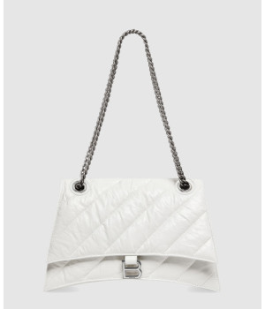 발렌시아가 크러쉬 퀄티드 미디움 체인백 716393