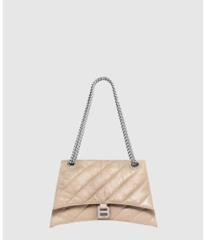 발렌시아가 크러쉬 퀄티드 스몰 체인 숄더백 716351