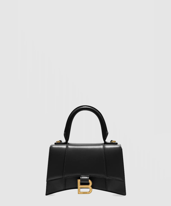 발렌시아가 아워글래스 XS 탑 핸드백 592833