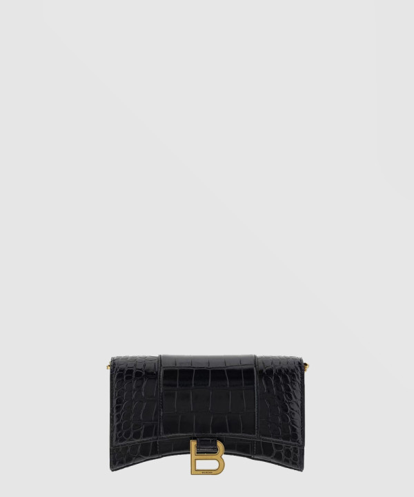 발렌시아가 아워글래스 체인 미니 숄더백 656050