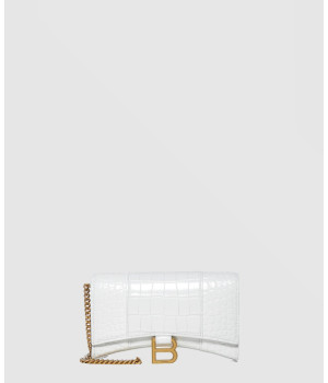 발렌시아가 아워글래스 체인 미니 숄더백 656050