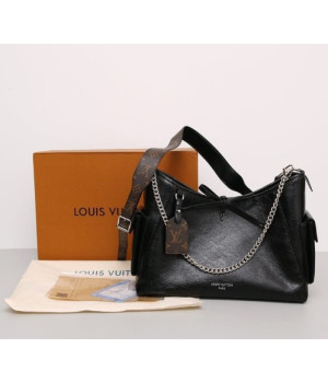 (국내배송) 루이비통 캐리올 다크 레더 숄더백