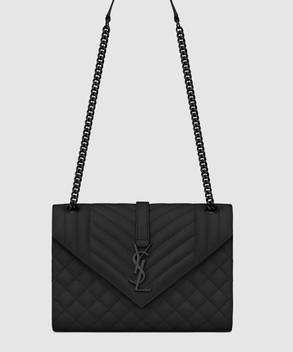 생로랑 엔벨로프 미디움 체인백 600185