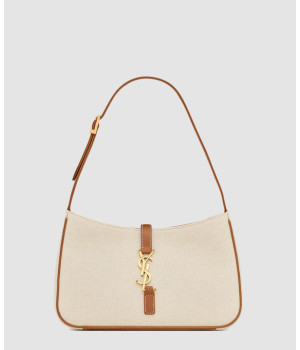 생로랑 LE 5 A 7 캔버스 호보백 657228