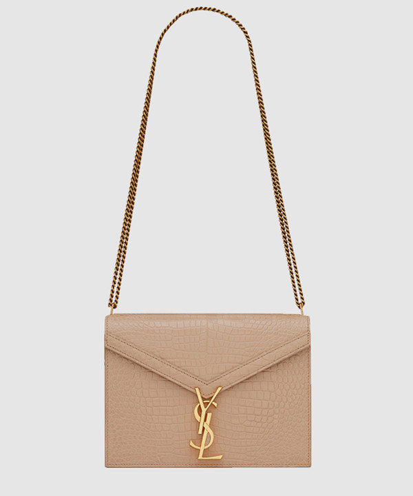 생로랑 카산드라 크로커 체인 숄더백 532750