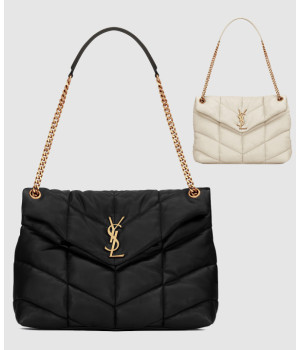 생로랑 루루 푸퍼 미디엄 백 577475