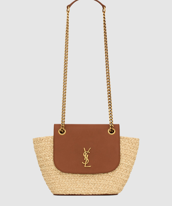 생로랑 라피아 마농 미니 숄더백 774269