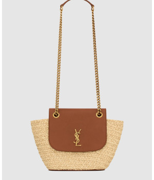 생로랑 라피아 마농 미니 숄더백 774269