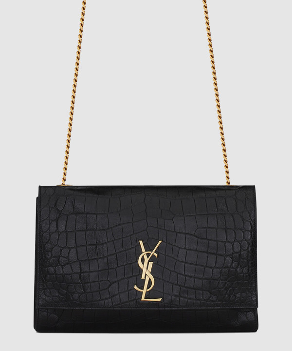 생로랑 리버서블 케이트백 크로커 미디움 553804