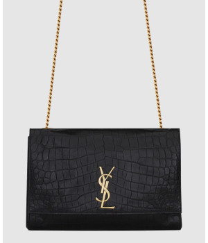 생로랑 리버서블 케이트백 크로커 미디움 553804