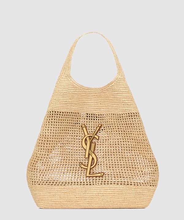 생로랑 아이케어 라피아 맥시 쇼퍼백 772191