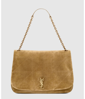 생로랑 제이미 4.3 스웨이드 라지 숄더백 742431