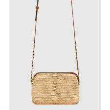 생로랑 가비 라피아 카메라백 774293