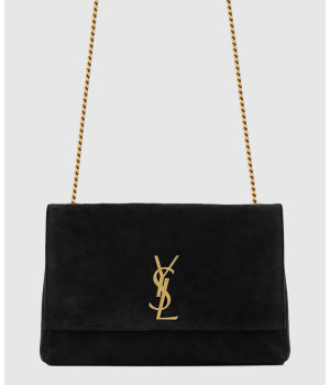 생로랑 스웨이드 케이트 미디움 리버서블 숄더백 553804