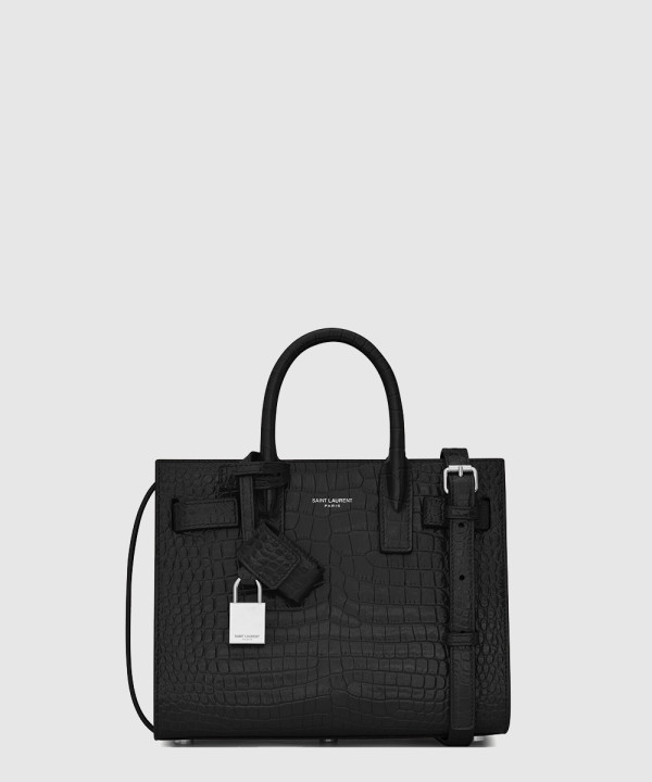 생로랑 크로커다일 삭 드 주르 나노 백 392035