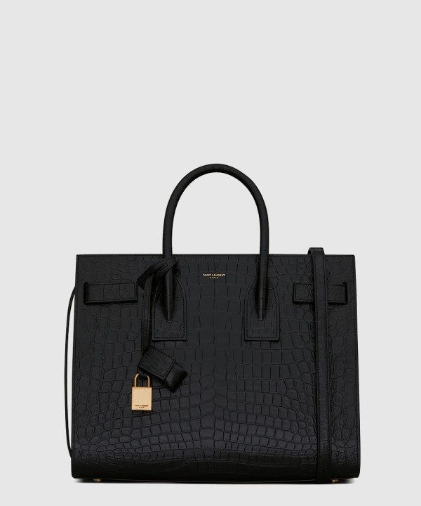 생로랑 크로커다일 삭 드 주르 스몰 토트백 378299