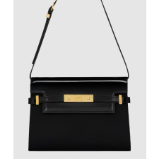 생로랑 에나멜 숄더 맨하탄 미디엄 숄더백 579271