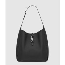 생로랑 그레인 레더 LE 5 A 7 라지 호보백 753837