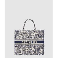 디올 북 토트백 라지 트왈 드 주이 M1286