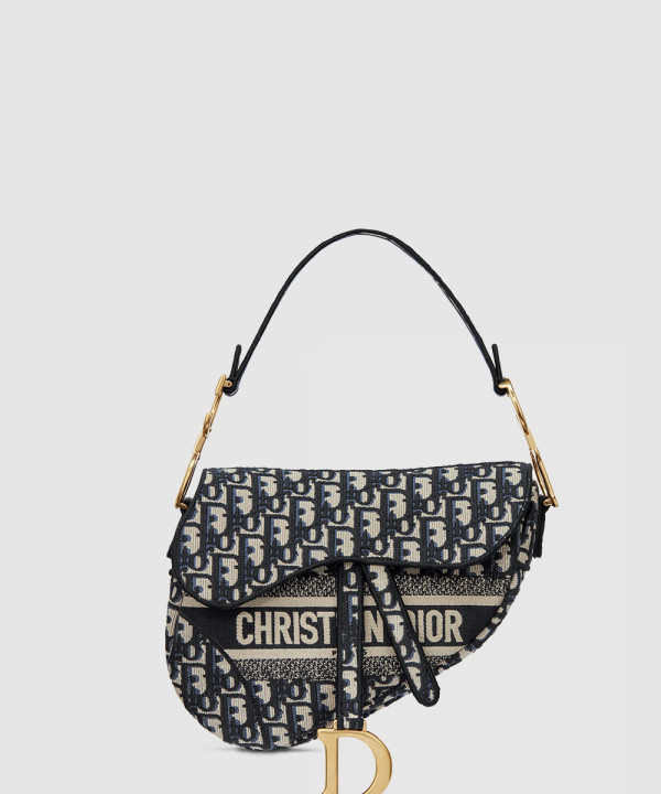 디올 오블리크 새들백 미디움 M0446