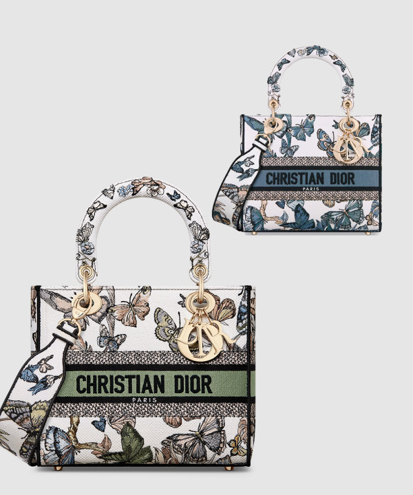 디올 레이디 디 라이트 미디움 버터플라이 M0565