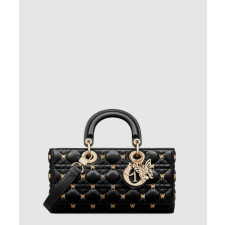 디올 레이디 디조이백 미디움 버터플라이 스터드 M0540