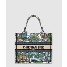 디올 북토트백 스몰 멀티컬러 에뚜왈 드 보야쥐 M1325