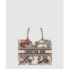 디올 북 토트백 미디움 쟈뎅 디히비어 M1296