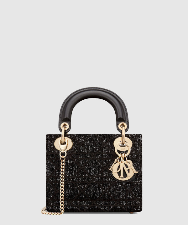 디올 레이디 미니백 까나쥬 마이크로 비즈 M0505