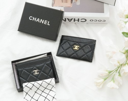 (국내배송) 샤넬 수입 클래식 캐비어 카드 홀더