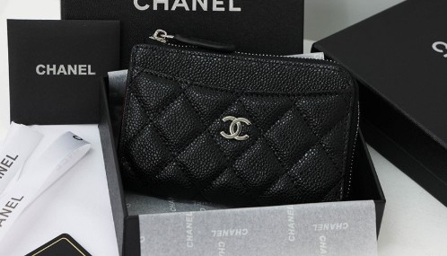 (국내배송) 샤넬 CC로고 클래식 지퍼 카드 지갑