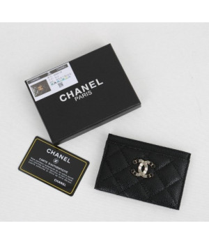 (국내배송) 샤넬 50083 스톤 CC 로고 카드지갑