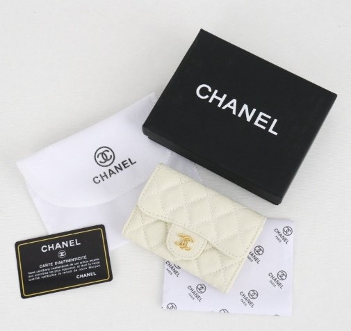 (국내배송) 샤넬 AP0214 캐비어 똑딱이 카드지갑