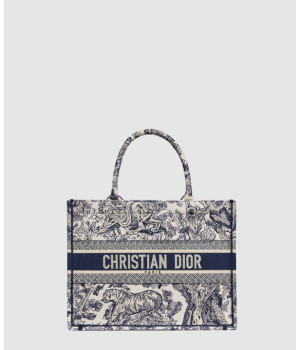 디올 북 토트백 미디움 트왈 드 주이 M1296