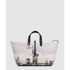 디올 뚜주흐 토트백 라지 뉴욕 자수 M2820