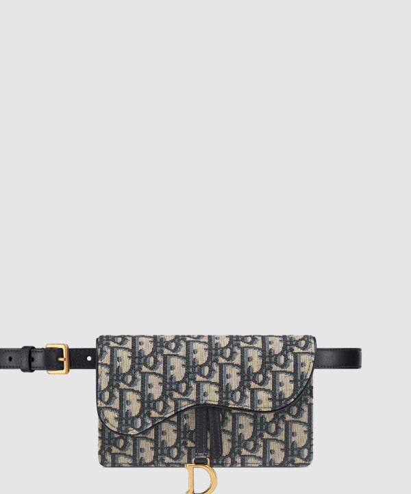 디올 새들 벨트 파우치백 S5619