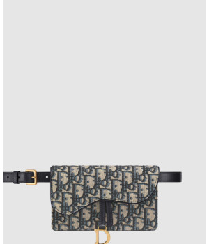 디올 새들 벨트 파우치백 S5619