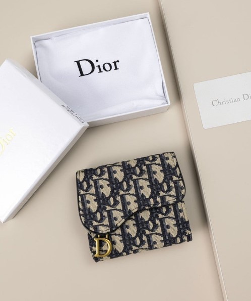 (국내배송) 디올 SADDLE LOTUS 지갑