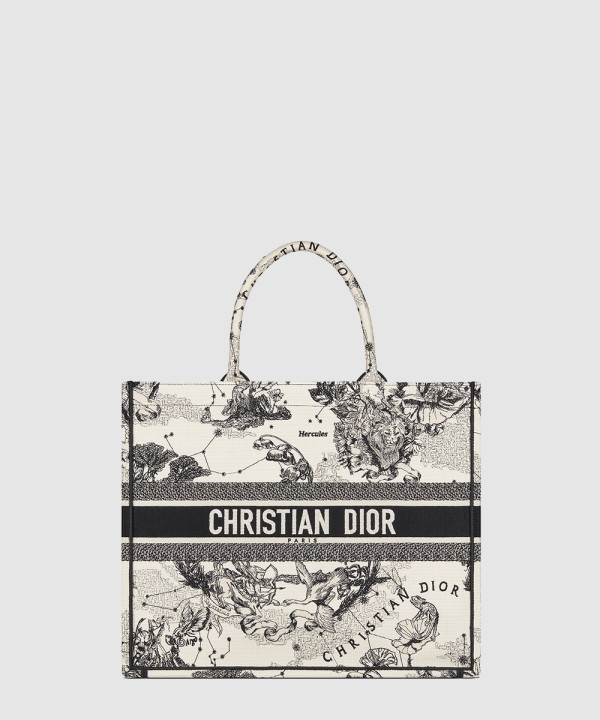 디올 북 토트백 라지 조디악 M1286