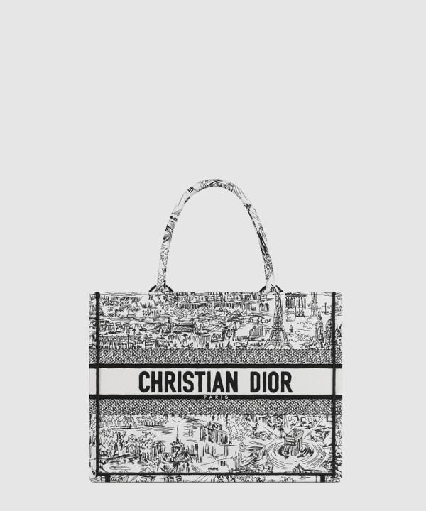 디올 북토트백 미디움 플랜 드 파리 M1296