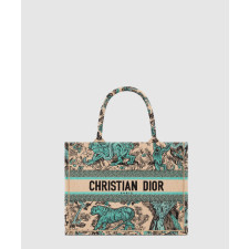 디올 미디움 북 토트백 트왈 드 주이 M1296