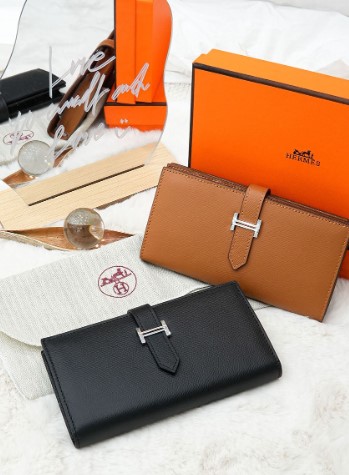 (국내배송) 에르메스 베안 번 수플레 신형 장지갑