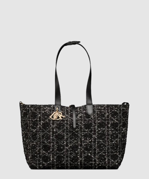 디올 트위드 뚜주흐 토트백 라지 M2820
