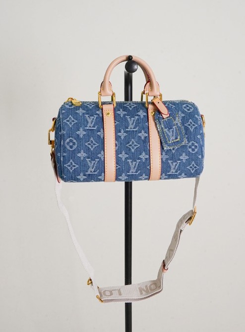 (국내배송) 루이비통 스피디 반둘리에 25 모노그램 데님 백