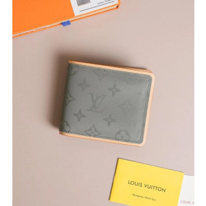 (국내배송) 루이비통 킴존스 모노그램 코스모스 티타늄 반지갑